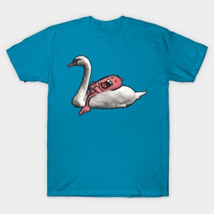 sleeping swan rider T-Shirt